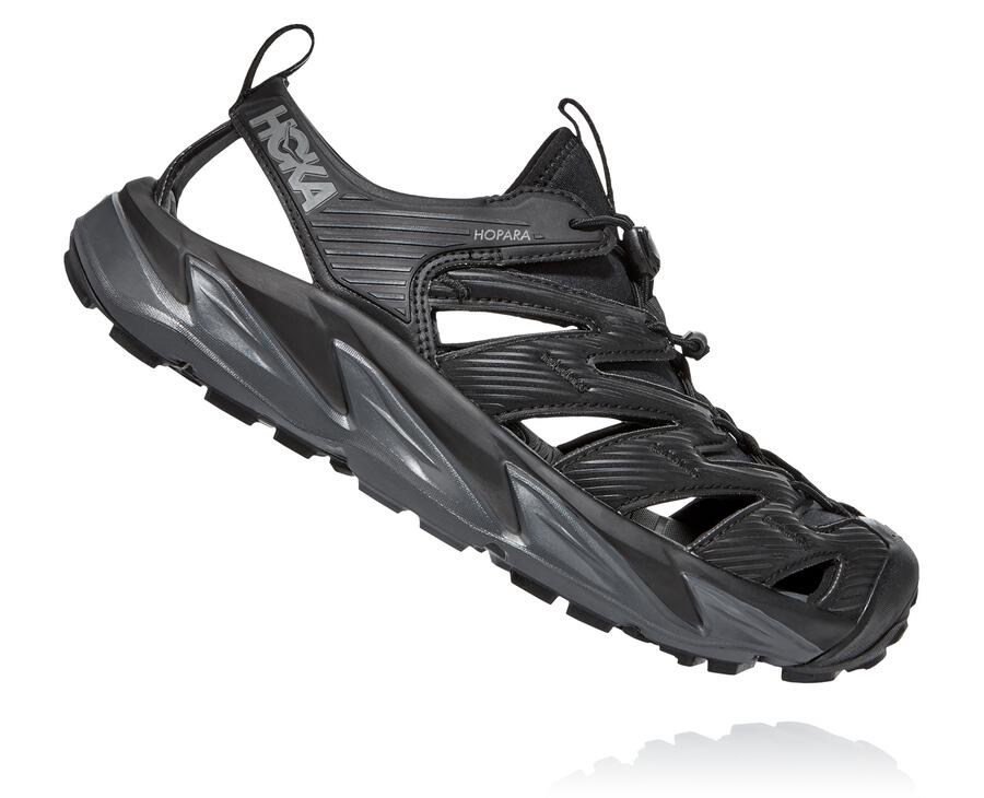 Hoka One One Sandaler Herre - Hopara - Sort - 074368MZK